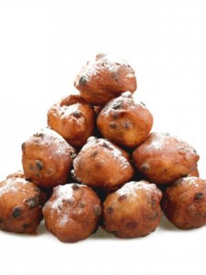 Oliebol_Krent Oliebollen Krenten (zak 6 stuks)