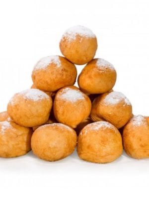 Oliebol_Naturel Oliebollen naturel (zak 6 stuks)